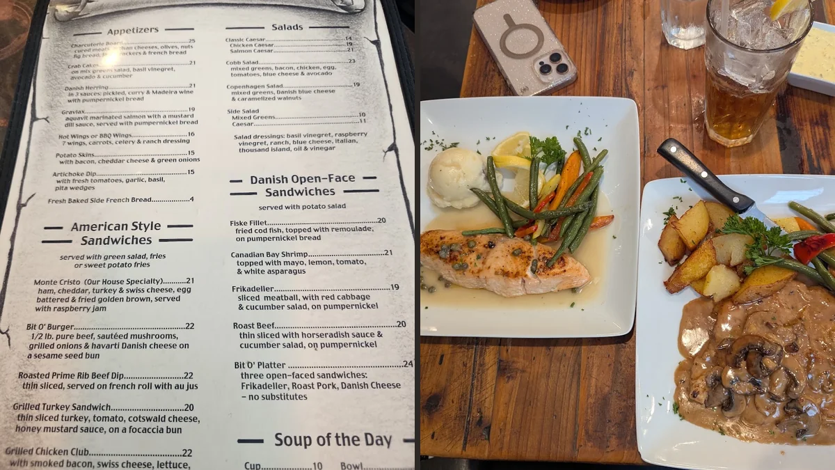 Danish Dining in Solvang