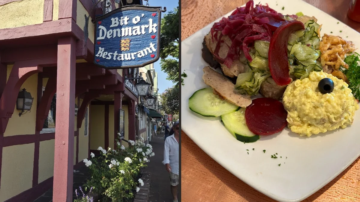 Danish Dining in Solvang